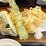 天照庵 - サクサク天ぷら