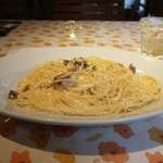 ド・マーレ湘南 - 自家製ベーコンと濃厚玉子のカルボナーラ（大盛り）