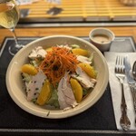 ル・コントワール・オクシタン - 鶏肉とにんじんのサラダ