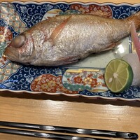 日本酒と和食 花びし - のどぐろ塩焼き