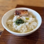 Ramen FeeL - 本日の梅しそご飯の塩スープ茶漬け✨完成✨