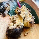 のどかの味処 みやちか - 込1980円：鮎塩焼き（中サイズ）入っていた卵