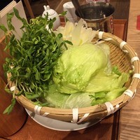 赤坂うまや 新宿 - 野菜盛り