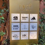 GINTO - ビル1階の店舗案内サイン！