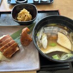 いかめしや 烹鱗 - 料理写真:いかめしとせんべい汁定食