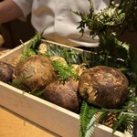 祇園 きだ - 岩手県産松茸