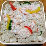 メヒコ つくばフラミンゴ館 - カニピラフむき身中サイズ