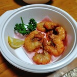 メヒコ つくばフラミンゴ館 - ソフトシュリンプの唐揚げ