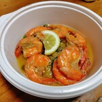 メヒコ つくばフラミンゴ館 - ガーリックシュリンプ