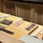 梅田 すし継 - 整列が美しい