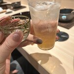梅田 すし継 - 乾杯