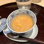梅田 すし継 - カニと松茸が入ってます