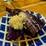 居酒屋 ちょーちょ - お茄子の揚げ浸し。