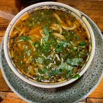 居酒屋 ちょーちょ - スパイスカレーうどん。