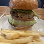 BURGER&MILKSHAKE CRANE - アボチとポテト②