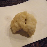 料理旅館・天ぷら吉川 - 追加したハモ。