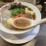 麺屋 誠 - 【醤油＝スープ】