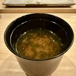 すし処 睦月 - お味噌汁