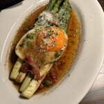 The Public Place - アスパラの焦がしバターソース