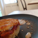 アウルスダイニング - これは、Ａコースの焼きリゾット