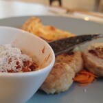 アウルスダイニング - 前菜（横から）