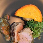 アウルスダイニング - 前菜（上から）