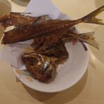 海鮮問屋 ふじ丸 - アジの骨せんべい