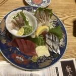 明神丸 - 本日の刺身盛合わせ