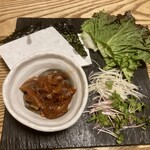 明神丸 - ピリ辛鰹はらすの野菜巻き