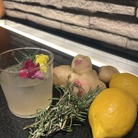 オリジナルノンアルコールカクテル　～ジンジャーレモンスカッシュ～