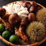 京の味 きよみず - 秋は国産の松茸や天然舞茸　土瓶蒸しやホイル焼き、土鍋松茸ごはんなど