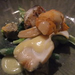 和創作 太 - 春野菜と魚介のサラダ