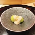 atami - リコッタチーズとシャインマスカットの白和え
