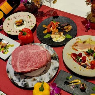 宮崎牛鉄板焼ステーキ 心斎橋みやちく みやざき館_0