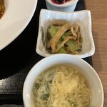 CHINESE DINING 瑞 - 中華スープ・小鉢・ミルクプリン