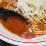 蒙古タンメン中本 - スープ