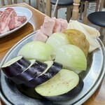 ジンギスカン羊はち 高円寺店 - 野菜