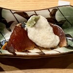 天神寿司 - 戻りカツオ