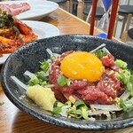 ジンギスカン羊はち - ユッケ