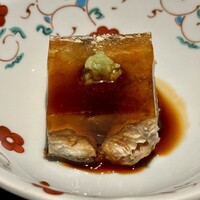 炭焼きうなぎ・かしわ 登河 - 鰻の煮凝り