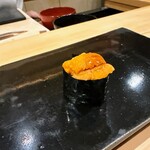 鮨きむら - 雲丹軍艦巻き