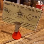 Viva la Burger - バーガーの食べ方