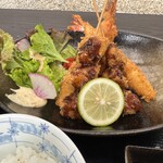 まるます - 料理写真:エビフライ定食