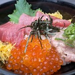 まるます - 3種丼