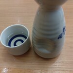 すし江戸 - あさ開（熱燗）