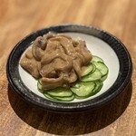 とさか - 青唐辛子の入った塩辛。塩辛は自家製じゃないけどね