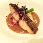 ラカンデラ - 鰆のソテー　ブラウンえのきソース