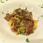 ラカンデラ - 子羊と平茸、ドライポルチーニのラグー