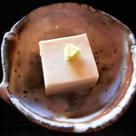 そば繁 - 蕎麦膳　胡麻豆腐