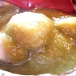 そば繁 - 蕎麦膳　デザート　抹茶くるみ餅